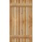 Ekena Millwork Spaced Board-n-Batten Shutters, Rough Sawn Western Red Cedar, 23W x 42H, PR RBS06S23X042RWR - alternate 2
